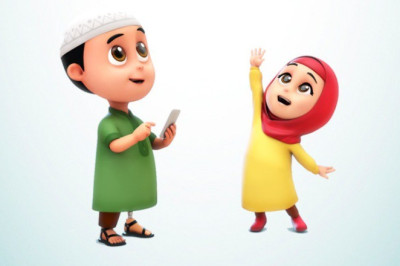 Proses pembuatan animasi "Nussa dan Rara"