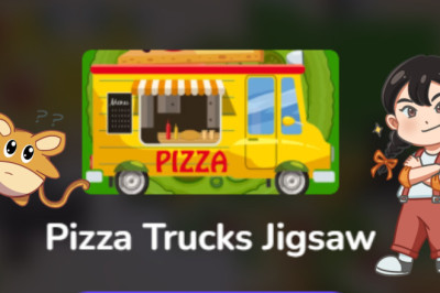 Puzzle Games: Pizza Truck Jigsaw