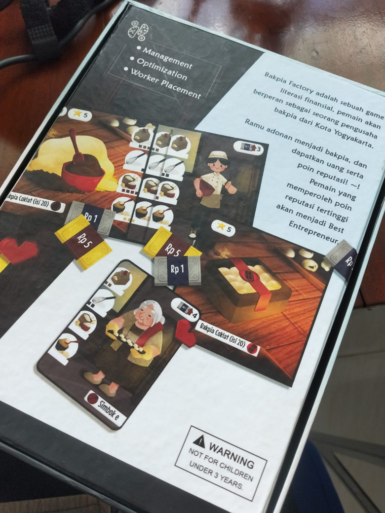 Tampilan Box Belakang Bakpia Factory