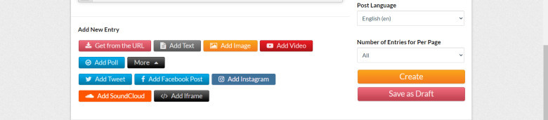 3.	Scroll bagian paling bawah sampe menemukan tulisan more dan klik, lalu pilih Add Souncloud