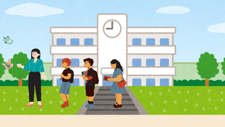3.	Setelah itu siswa dapat mengamati serangga tersebut, semisal kupu-kupu