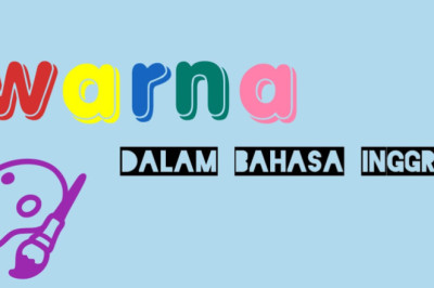 Belajar warna dalam Bahasa Inggris