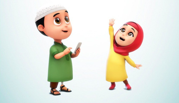 Proses pembuatan animasi "Nussa dan Rara"
