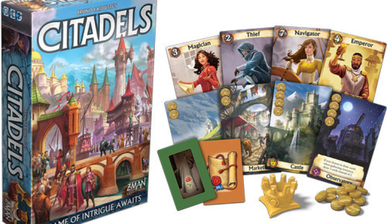 Citadels: Board game strategi keren untuk membangun peradaban