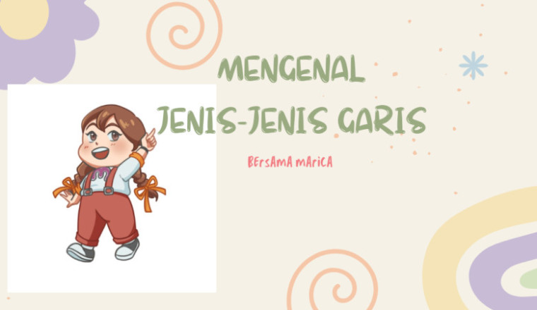 Mengenal Jenis jenis Garis