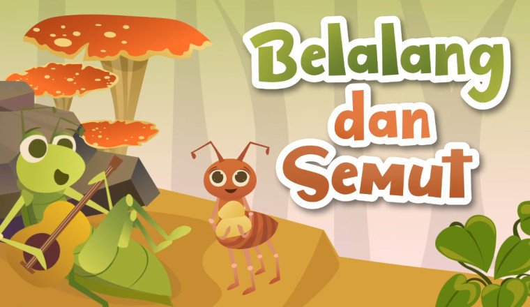 Kisah Belalang Pemalas dan Semut yang Rajin