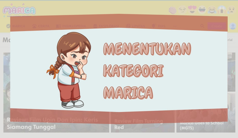 Menentukan Kategori Marica