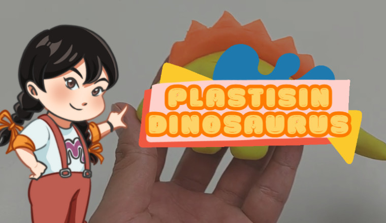 Mudah! Menciptakan Dinosaurus Dengan Plastisin