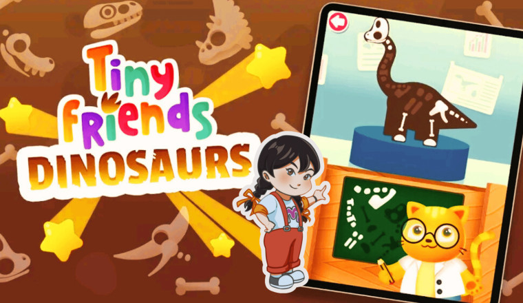 Let's Play A Game : Tiny Friends Dinosaurs