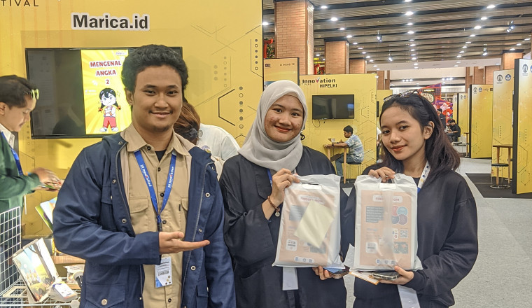 Dari Surabaya Menuju Jakarta, Marica Mengikuti Pameran UIIF di Jakarta.